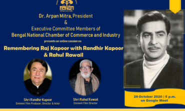 Remembering Raj Kapoor with Randhir Kapoor & Rahul Rawail on 28th October, 2020 at 5pm.