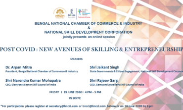 Post Covid : New Avenues of Skilling and Entrepreneurship