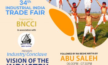 Rai Beshe Nritya is the genre of Indian Folk dance which will be performed today by Abu Saleh at 34th IITF ,organised by BNCCI