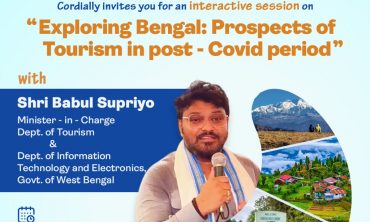 Bengal National Chamber of Commerce & Industry is going to organise an excellent Interactive Session with Shri Babul Supriyo, Minister-in-charge, Dept. of Tourism & Dept. of Information Technology and Electronics, Govt. of W.B. to discuss on the topic “Exploring Bengal: Prospects of Tourism in post-Covid period”. This programme is scheduled to take place on Wednesday, 7th December, 2022 at the Conference Hall of BNCCI from 4 P.M. onwards.