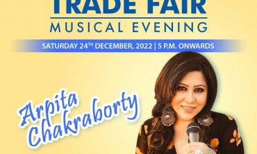 A harmonic and melodious singing voice of Arpita Chakraborty, enjoy the live performance at 35th IITF organised by BNCCI on 24 th December, 2022