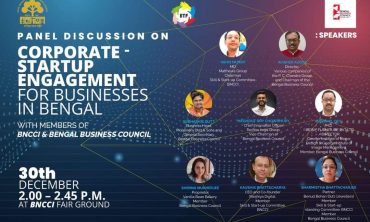 Come & join and witness the extensive panel discussion on “Corporate Startup Engagement For  Businesses In Bengal”