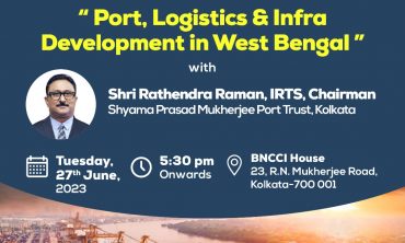 Join us for an enlightening session on “Port, Logistics & Infra Development in West Bengal” on this Tuesday. Bengal National Chamber of Commerce & Industry is delighted to announce this Event. We look forward to your mere presence at the great session on Tuesday ( 27.06.2023 ) with all the prestigious members. Details are given in the attached Invitation Card. Please bring your Issues and Queries to make the most of the session. The Guest of the Session is Shri Rathendra Raman, IRTS, Chairman of Shyama Prasad Mukherjee Port Trust, Kolkata
